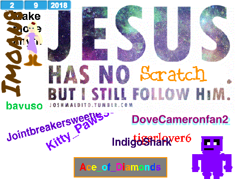 Sign your username or name if you accept Christ remix remix remix remix