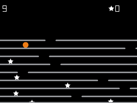 Falling Ball -a 100% pen game- v.0.7