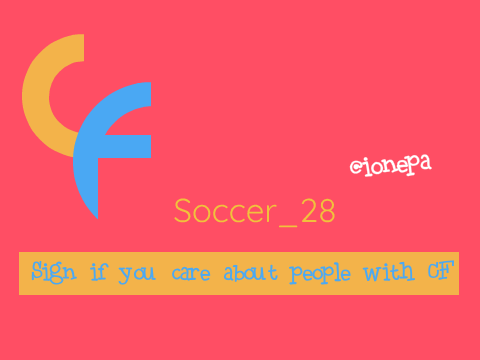 Sign if you care about people with CF