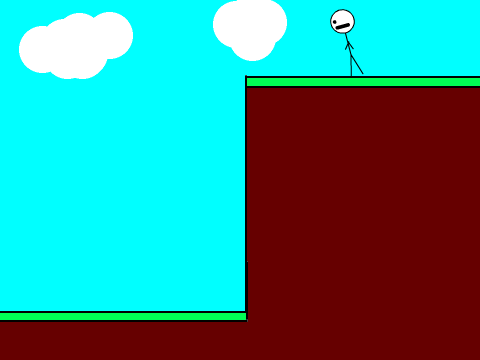Minecraft Lag: falling