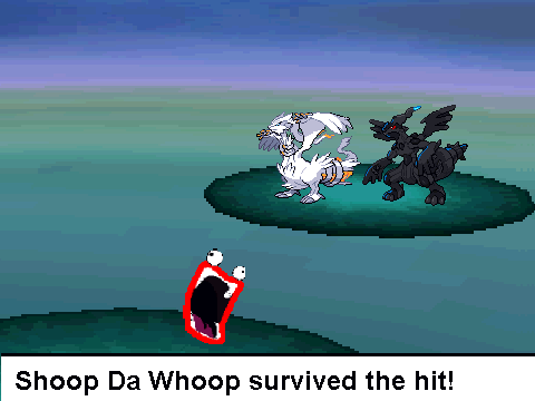 sparta and shoop da whoop vs. b&W legendaries!