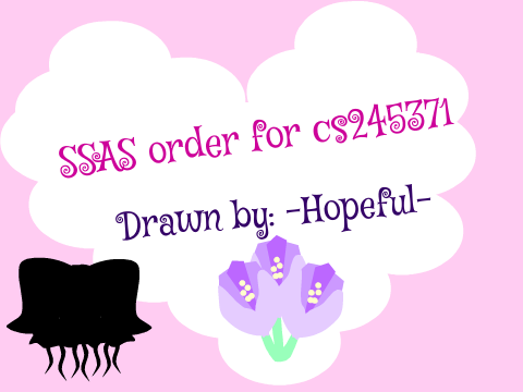 SSAS order for cs245371