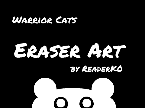 Warrior Cats Eraser Art