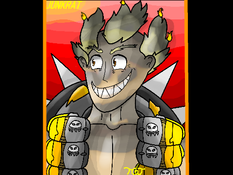 Junkrat Drawing(From Overwatch Game)