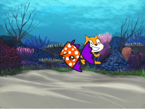 Scratchy goes Fishing
