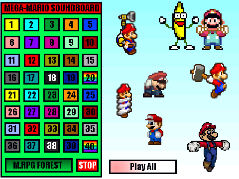 Mega Mario Soundboard Version 2
