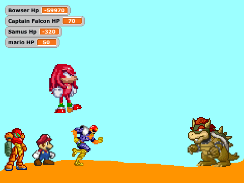 Bowser VS Good Guys