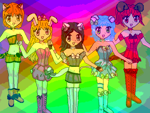MY MEW MEW GIRLS!