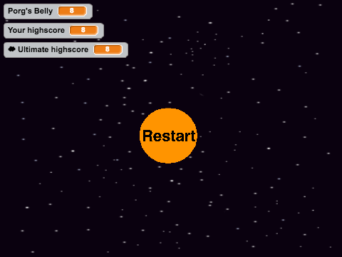 Porg in space
