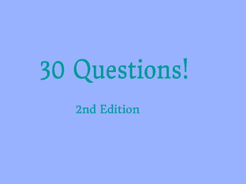 30 Questions! 2nd Edition remix