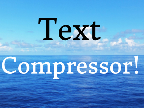 Text Compressor [v1.0]