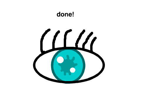 how to make eyes