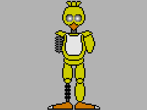 Pixel Ignited Chica.