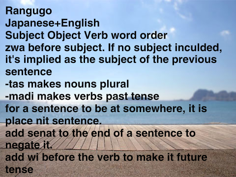 Rangugo - a mix of Japanese and English