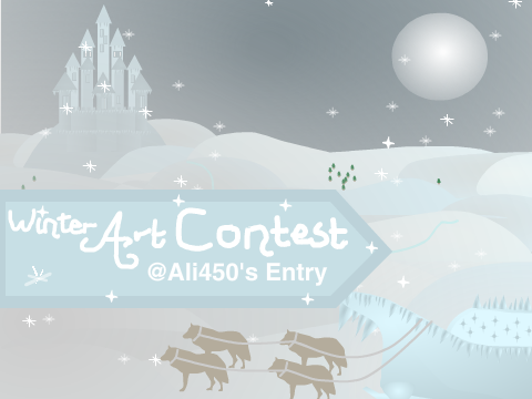 ❅ Winter Art Contest ~ @Ali450's Entry ❅