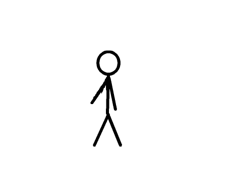 Waving guy