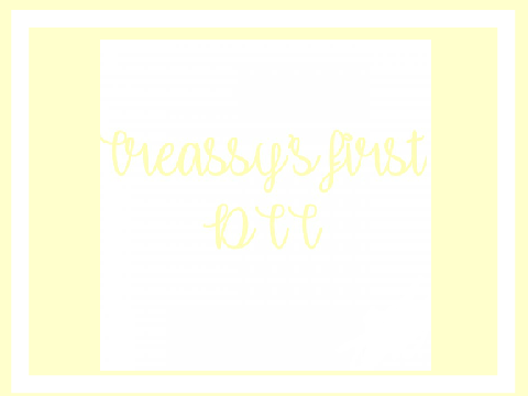 ★Treassy's First DTT★