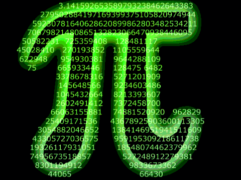 π pi