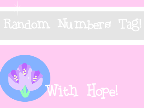 Random Numbers Tag! My attempt!