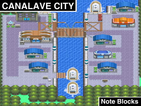 [Note Blocks] Canalave City (Pokémon)