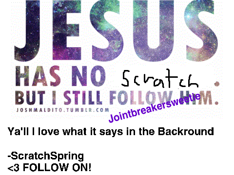 Sign your username or name if you accept Christ remix