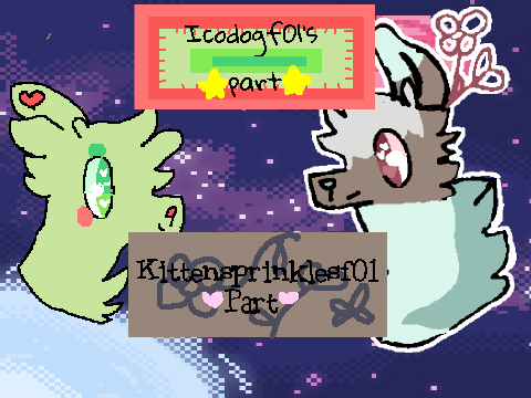Kittensprinkles and icodogf01's collab shop