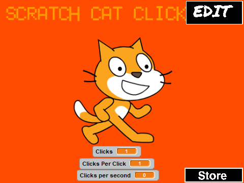 scratch cat clicker!