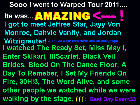 Warped Tour 2011