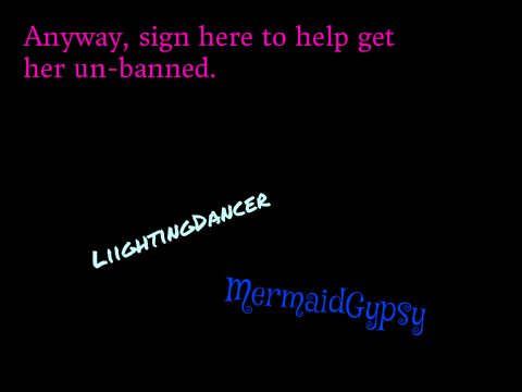 Sign to Get Warriorgirl12 Un-banned! remix
