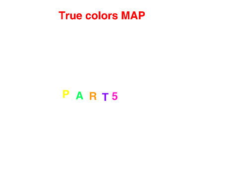 True Colors Map Part 5