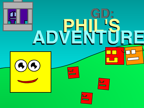Geometry Dash: Phil's Adventure (Phil Retextured)