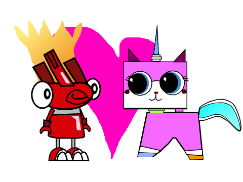 Flain X Unikitty