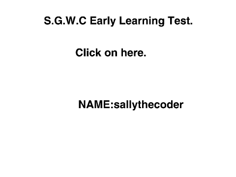 S.G.W.C Early Learning Test remix