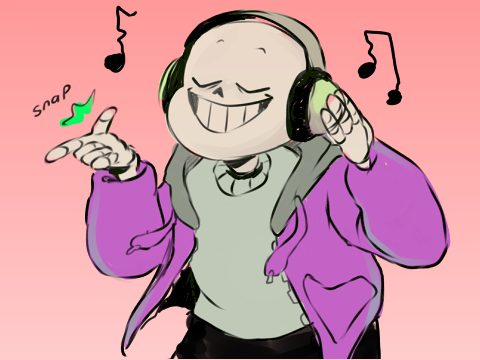 what is sans listening to? remixed by Venus16