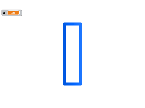 3d rotating square