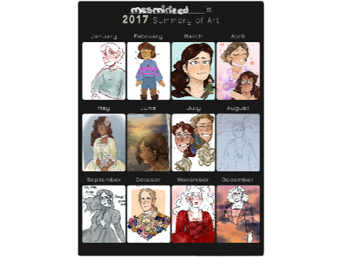 2017 summary of art !