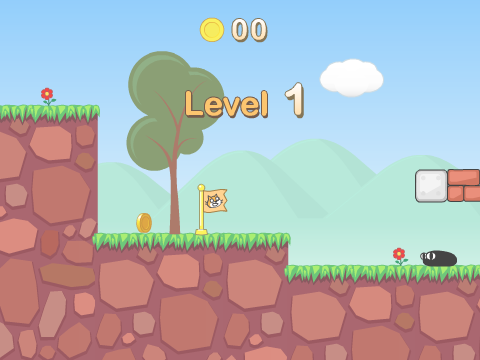 Scratchnapped Neon the Hedgehog edition preview (A mario style platform game) 
