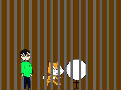 牢屋に入ってしまった猫を助けよう　合作15