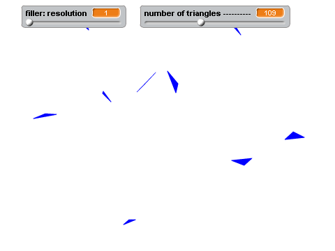 Triangle Filler - speed test remix