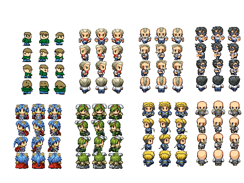 Random Sprite sheet