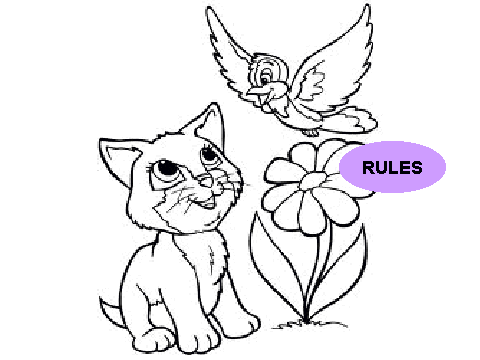 Cat coloring contest