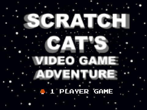 Scratch Cat's Video Game Adventure Level 1