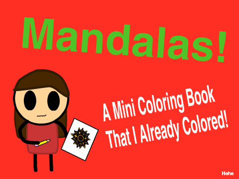 ✏️ Mandalas [A Mini Coloring Book] WIP ✏️