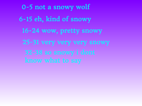 how snowywolfnight are you? remix