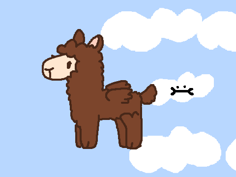Flying Llama