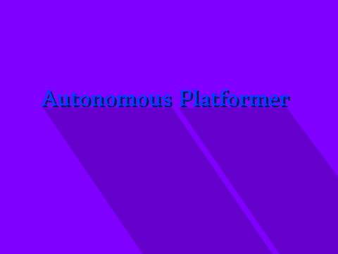 Autonomous Platformer