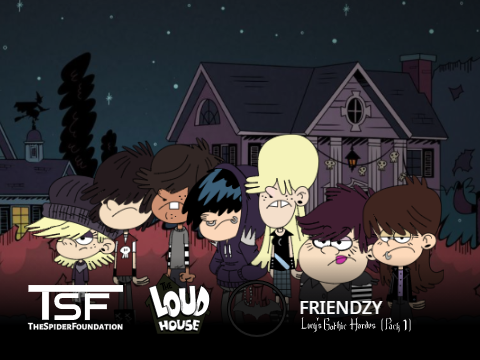 The Loud House - Friendzy : Lucy's Gothic Hordes (Pack 1) (Vector Look)