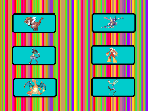 My pokemon team!! (on pokemon X)