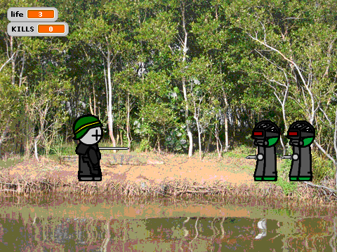 capture the land!