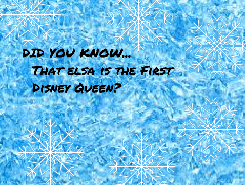 Did You Know: Frozen Facts